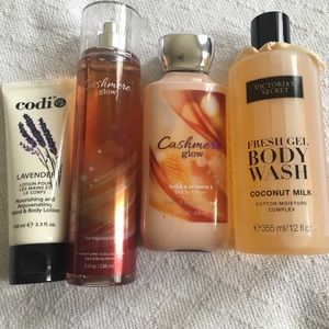 Body lotion and mist